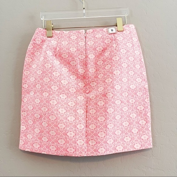 Gap Women's Neon Orange Mini Skirt Printed 8 NWT - Picture 5 of 5